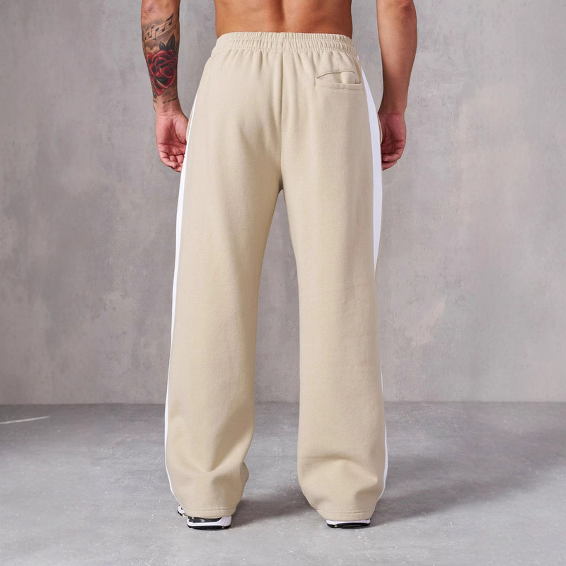 YOUNGLA American New Men's Sports Casual Trousers Jogging Fitness Basketball Pants