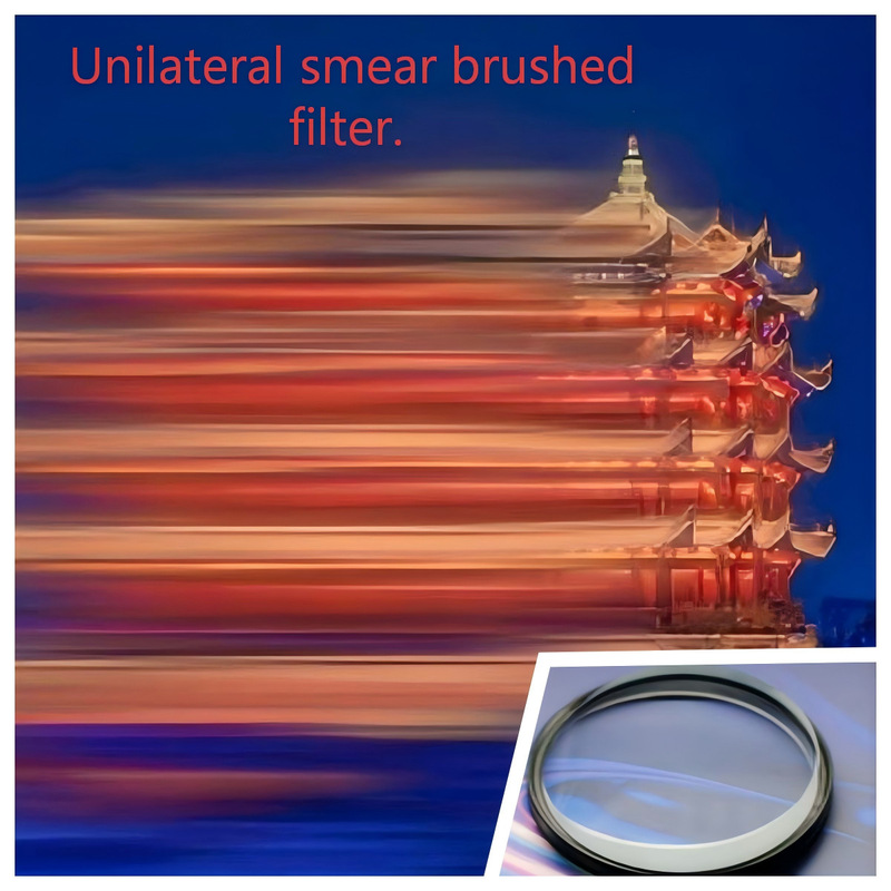 Cross-Border Hot-Selling Photography Foreground Blur Unilateral Trailing Light Stretch Ghost Shadow Filter Dslr Camera Accessories Special Effects Prism