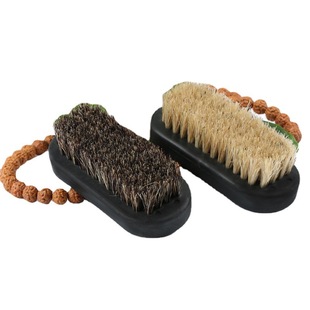6 rows of sessile small board soft and hard hair brush King Kong walnut paste oil cleaning pig mane hair play tool
