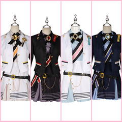 World Plan Colorful Stage Hatsune New Megurine Luka Kagamine Rin MEIKO Black Uniform Girls' Clothing