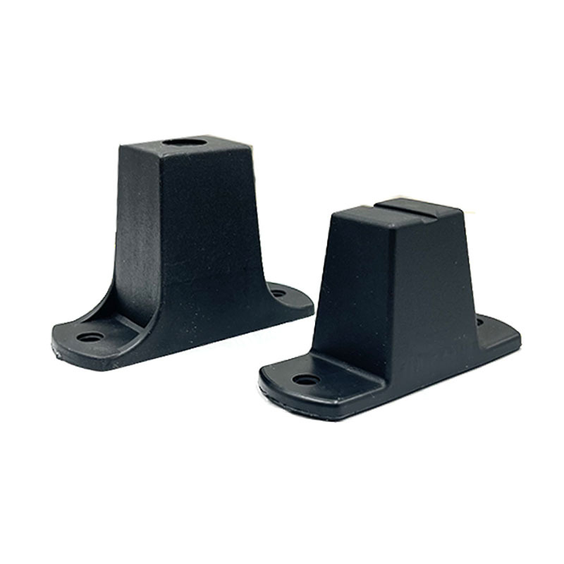 Fuente de la fábrica accesorios de equipaje móvil tirón caja de la batería del altavoz pie pad pie Pie de plástico endurecido tirar varilla pie