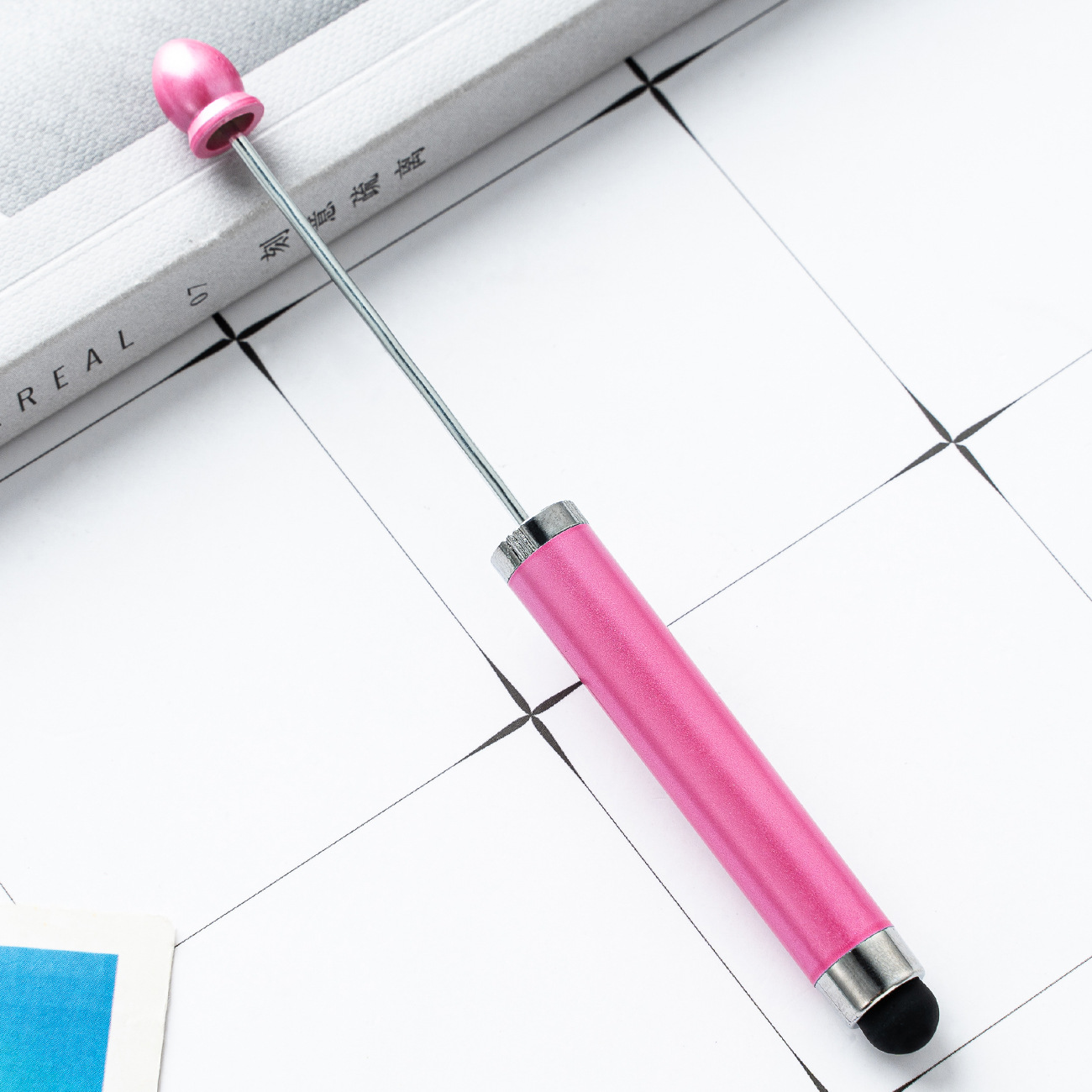 Nuevo bolígrafo de pantalla táctil DIY multifuncional 3 en 1 bolígrafo de bolas creativo de control táctil multicolor bolígrafo