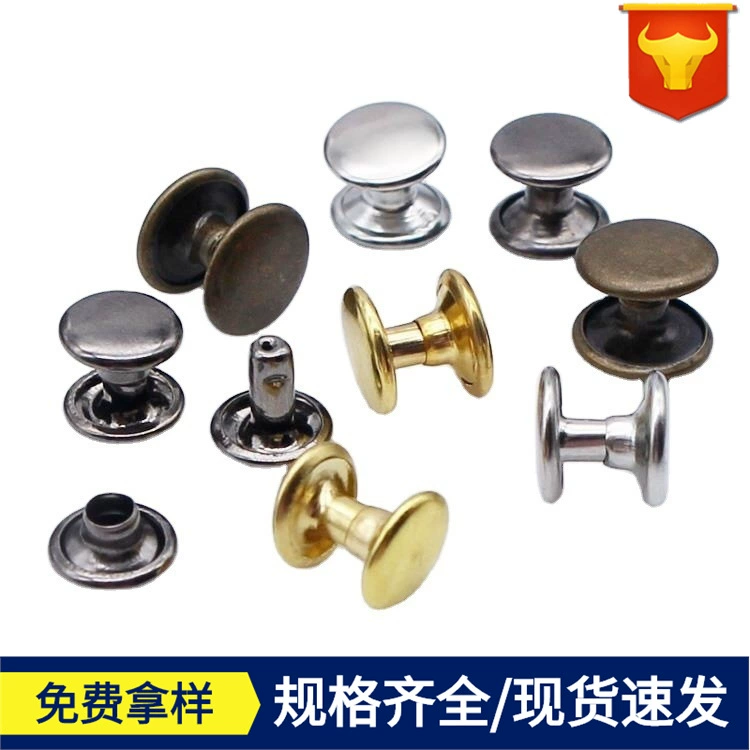 Фабрика в наличии оптовая металлическая Двусторонняя заклепка односторонняя головка гвоздя гриб двухсторонний гвоздь спецификации