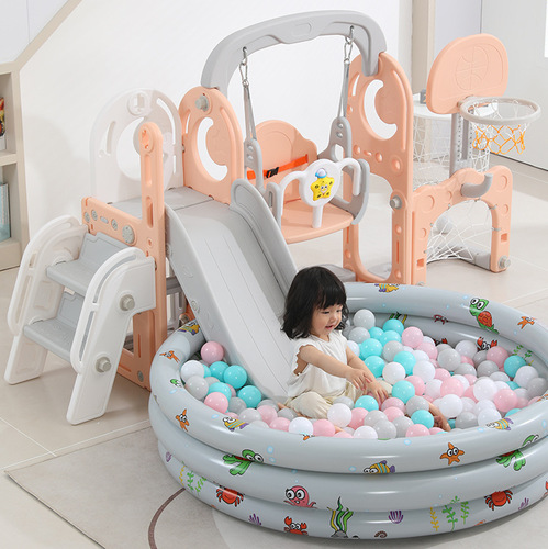 Children's Slide New Multifunctional Indoor Home Playground Outdoor Kindergarten Slide Swing Set