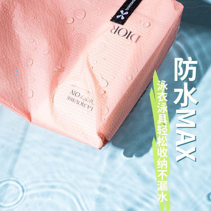 Viaje natación almacenamiento toallas secas y húmedas al aire libre bolsa de almacenamiento de gran capacidad para organizar ropa bolsa de maquillaje portátil impermeable