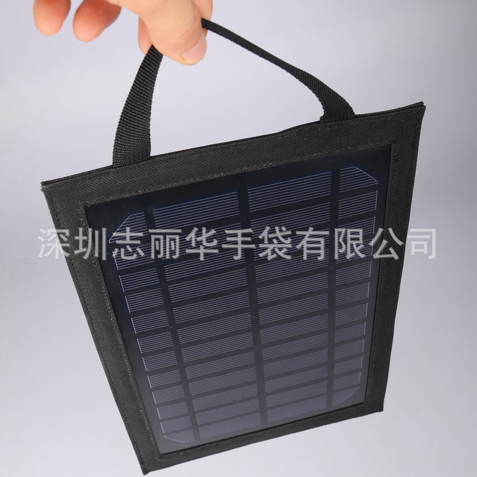 现货供应 5W 太阳能充电包 可充平板电脑手机 移动电源 充电包