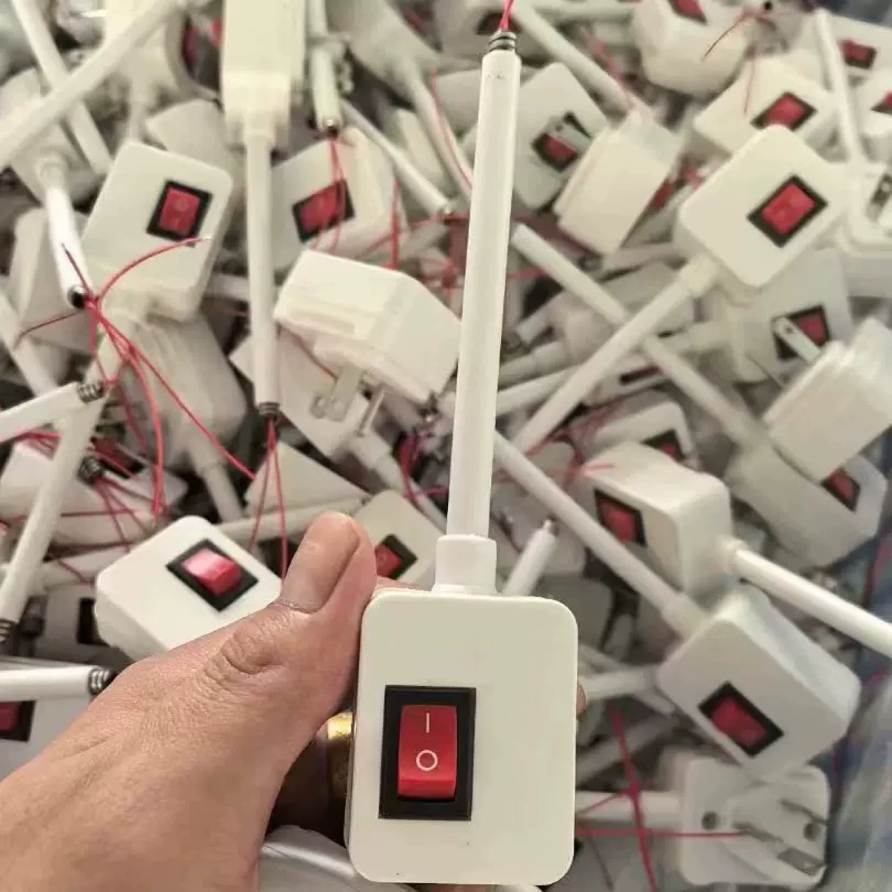 Винтовой шланг, аксессуары для мини-вентилятора, универсальный патрон для лампы, полуфабрикат, штекер с переключателем, шланговый вентилятор