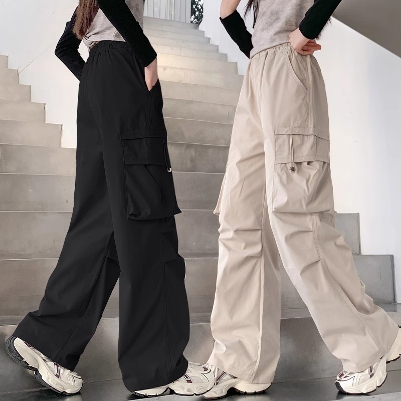 2025年新款春秋洋气工装休闲裤子中大儿童裤子女童运动长裤子童装|undefined