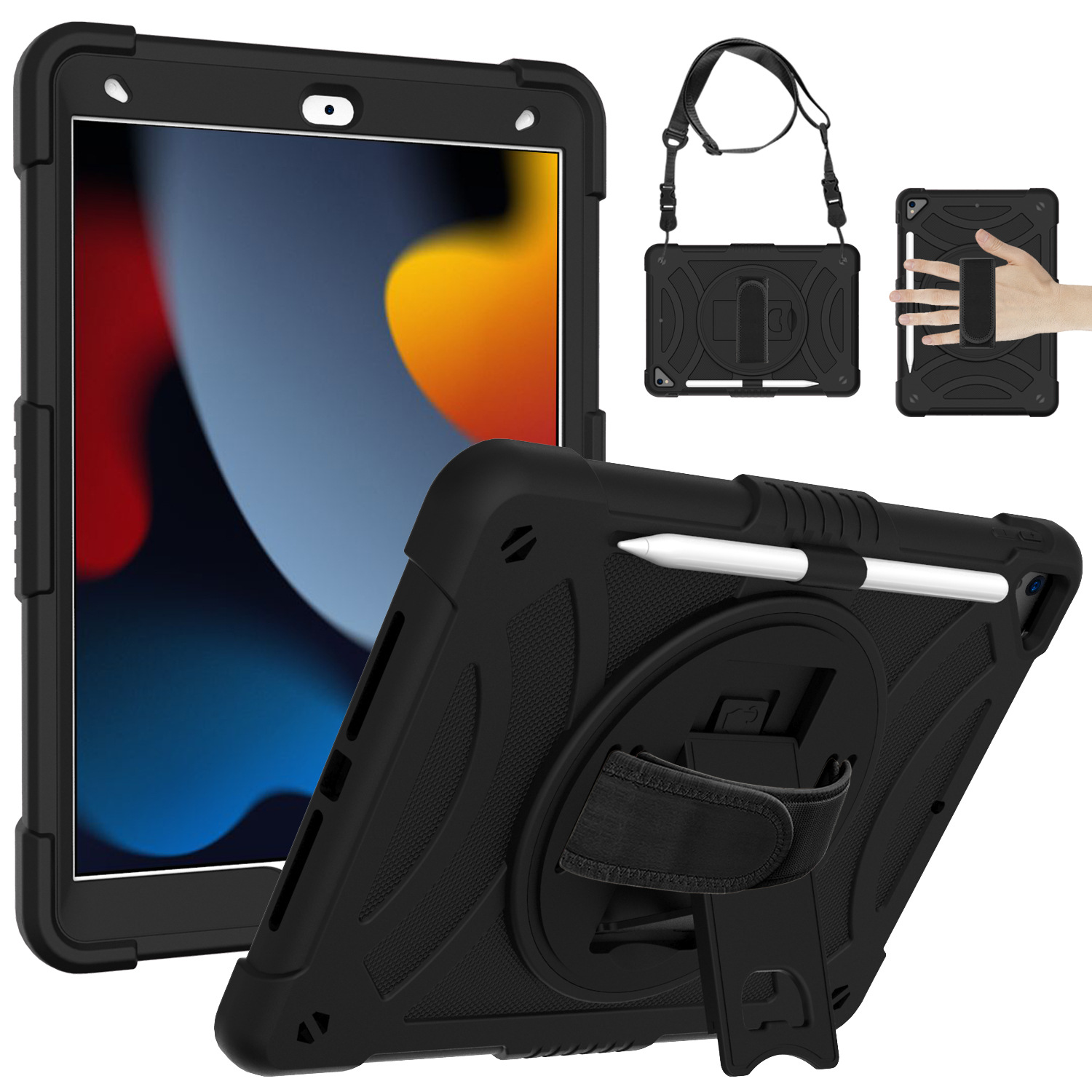 Comercio exterior transfronterizo nuevo caso de iPad 10.2 toneladas Apple Air3 todo incluido plano giratorio para niños image 6
