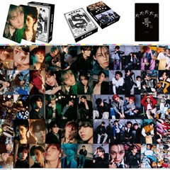 55 pieces of Stray Kids new album 5-STAR postcard LOMO card collection card Huang Xuanchen Li Yongfu