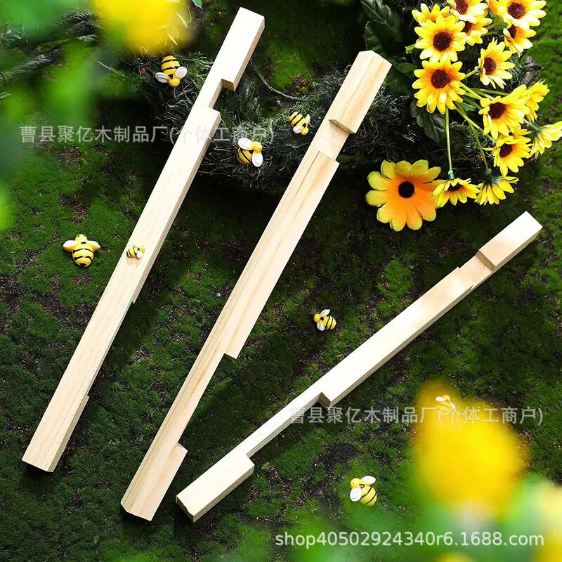 Wooden hive entrance protector beekeeping tools honey inlet and outlet vents beekeeping tools sealing box accessories