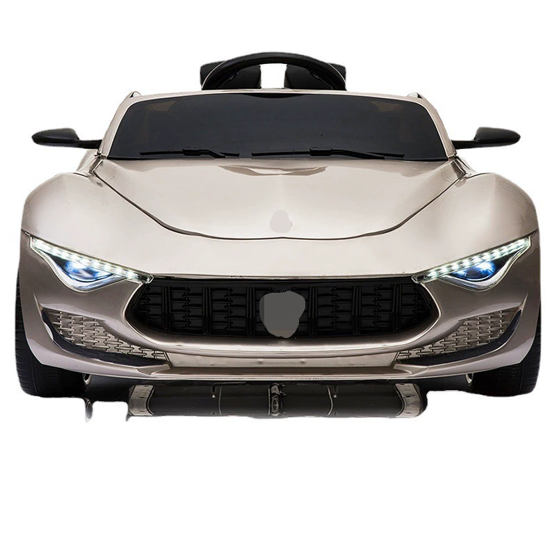 Electric children's car 12V, 4WD, Bluetooth & remote control, LED lights, leather seat