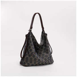 广州辉徽女包原创大容量托特包女2023新款小众休闲双肩包单肩斜挎