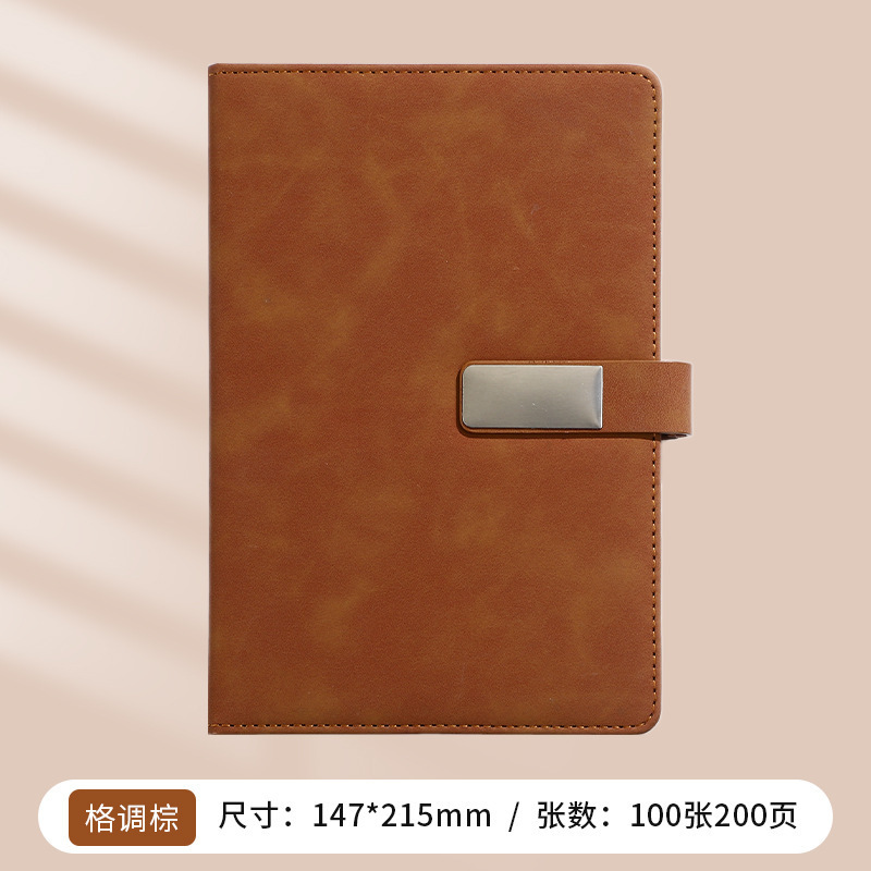a5搭扣笔记本可印logo记事本礼盒套装皮面企业办公会议记录本商务|undefined