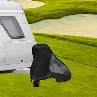PVC RV trailer hitch connector protective cover tripod cover trailer ball head lock cover dustproof and rainproof protective cover