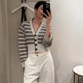 深圳南油货BC新款2026秋季时髦洋气高级感外套针织衫精致上衣女装