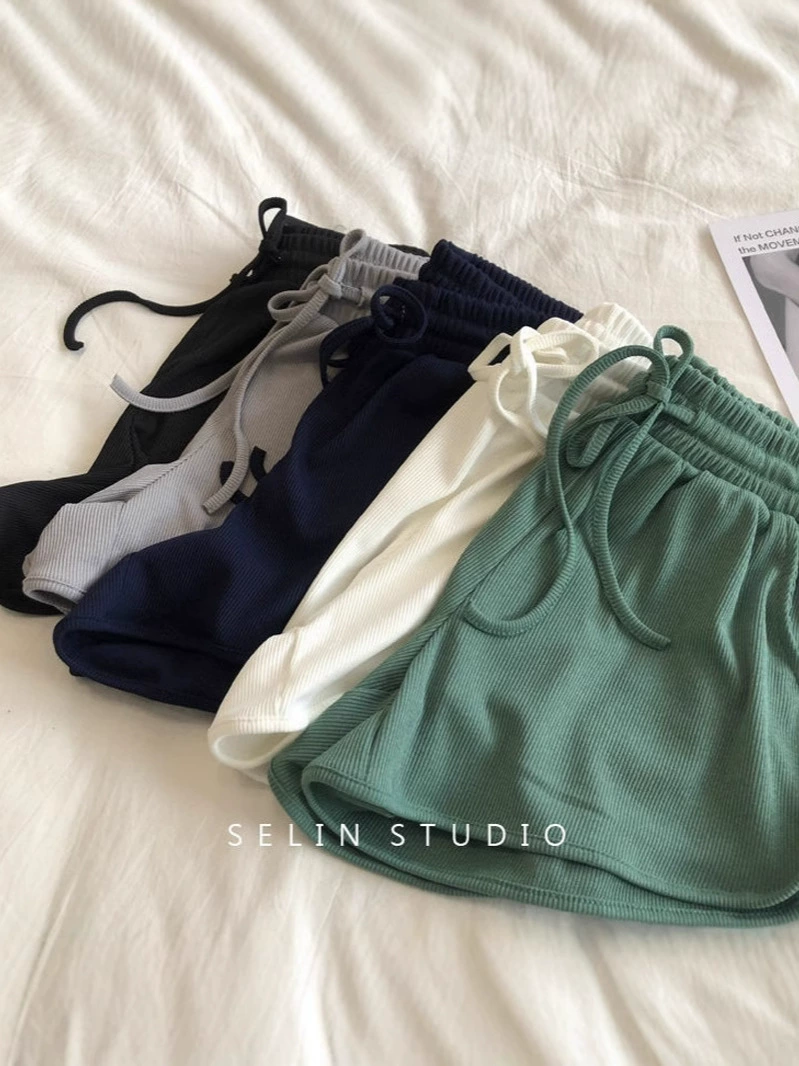 Летние шелковые шорты для отдыха, брюки, комфортная одежда для йоги, лосины, оверсайз, облегающие, для бега