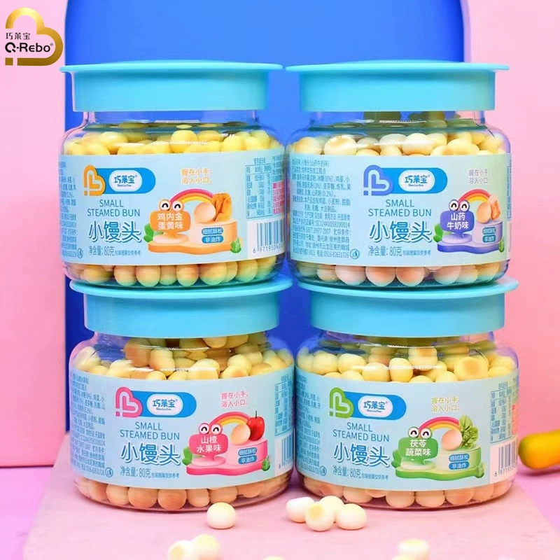 Февраль 2026: Мини-булочки Qiaolai Bao 80г, хрустящие яичные мини-снеки Blue Cap 4 вкуса, яичные мини-снеки с молоком из ямса