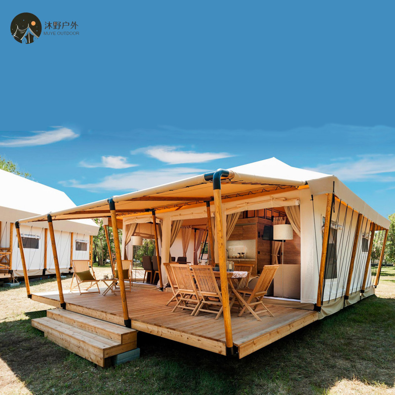 Muye al aire libre camping alojamiento tienda de campaña Hotel Gran techo carpa Hotel campamento al aire libre B & B