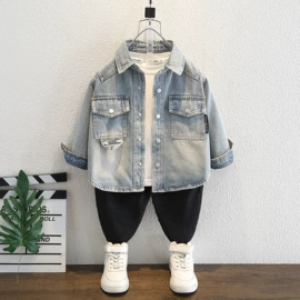 童套装;童裤;普通外套