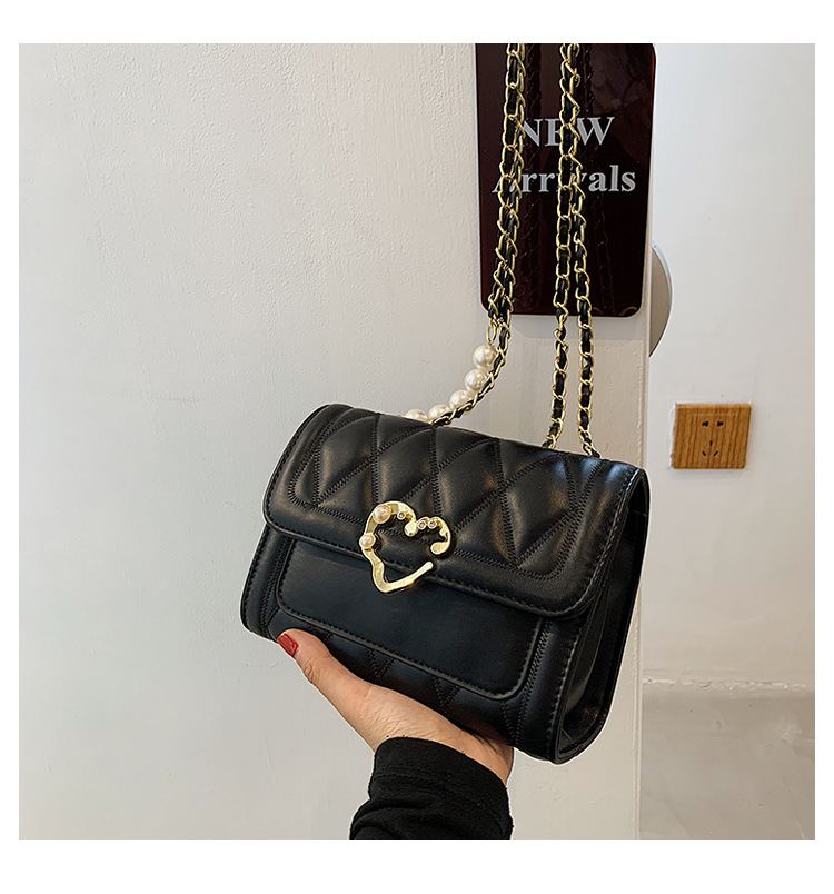 Wholesale Heart-shaped Buckle Messenger Shoulder Small Square Bag Nihaojewelry display picture 132