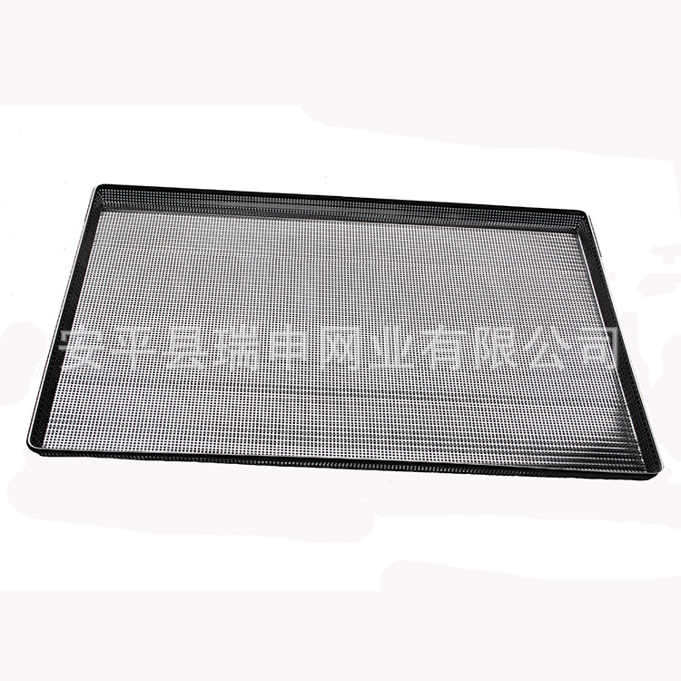 不锈钢干燥托盘 手工烘盘打孔网盘托盘 热风循环烘箱专用烘盘