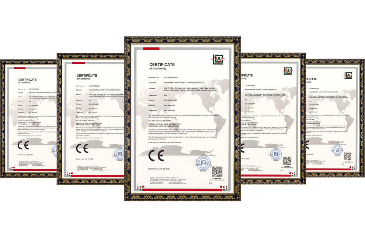 CERTIFICATES