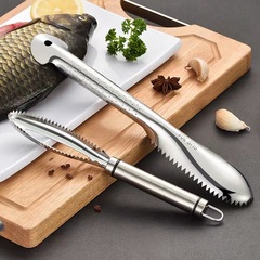 304 thickened stainless steel fish scale planer multi-functional household kitchen gadget manual fish killing and scraping fish scales