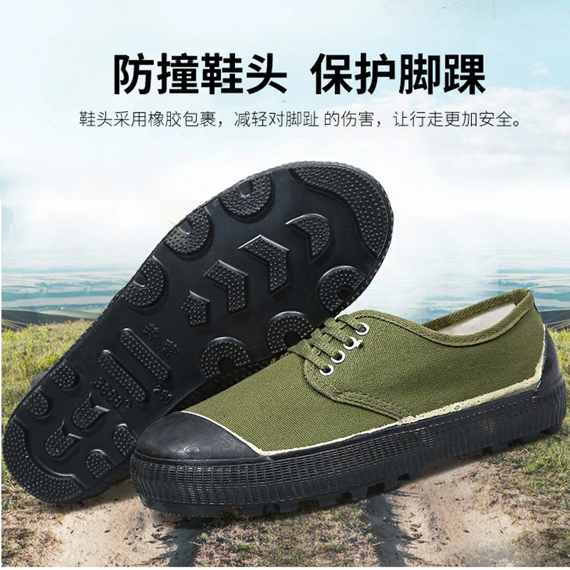Рабочие ботинки с низким берцем и крупными шипами, обувь для стройплощадки, резиновые ботинки, обувь для походов на открытом воздухе, нескользящие, износостойкие, влагопоглощающие, устойчивые к запахам, снаряжение для военной подготовки