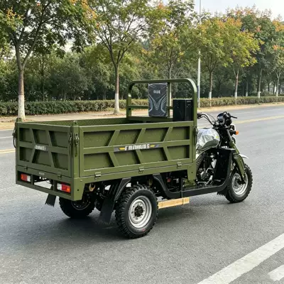 Cross-Border Export of Green Fuel-Powered Three-Wheeled Vehicles for Southeast Asia, Passenger-Carrying Vehicles with Canopy, Three-Wheeled Motorcycles
