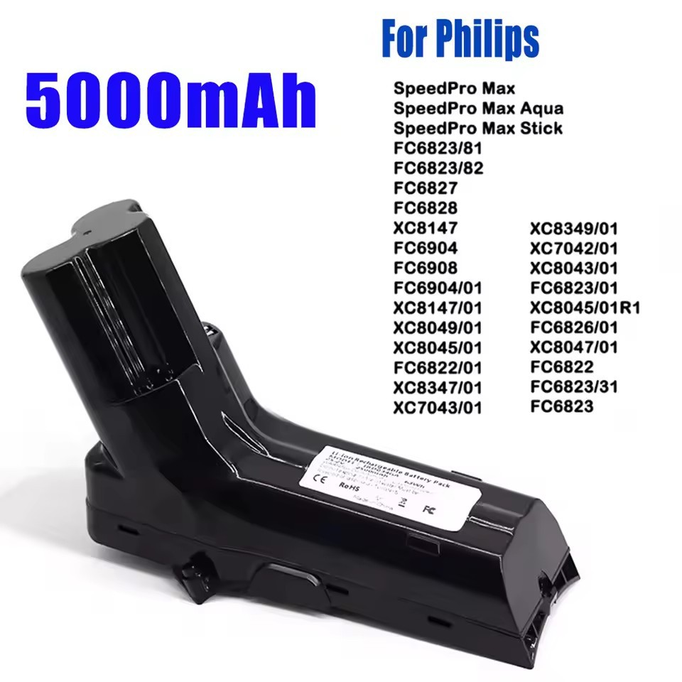 适用飞利浦吸尘器电池fc6823/22 6908  25.2V 6801 6812 6813 18V