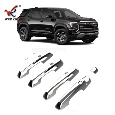 Suitable for 25-26 Gmc Terrain Modified Door Handle Special Protective Cover Outer Handle Decorative Bright Strip (Other Automotive Exterior Supplies) - electroplated-mirror-7-piece-pack