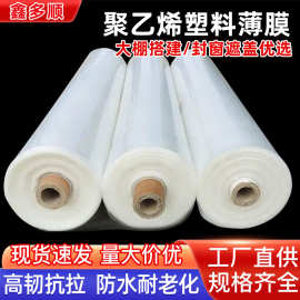 聚乙烯多功能塑料薄膜加厚包装地膜农用薄膜防雨透明大棚膜定制