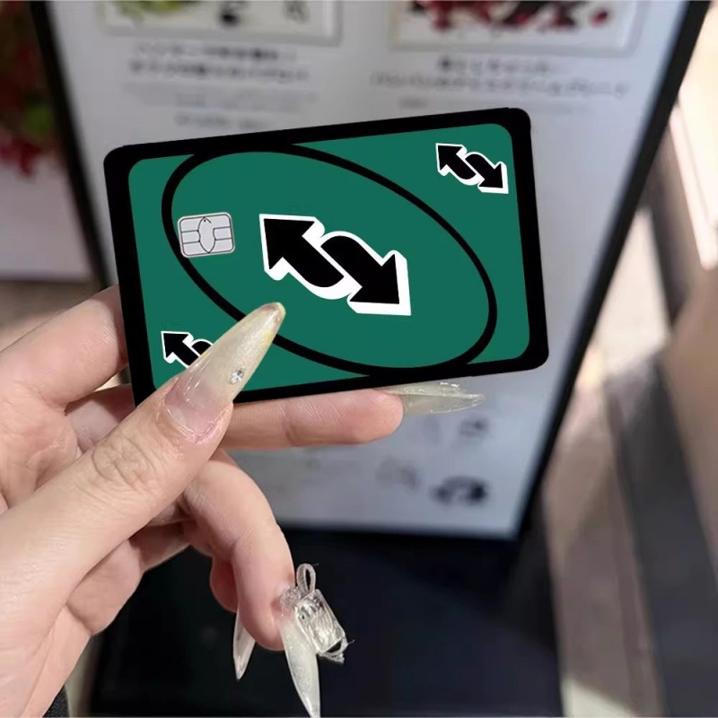 Calcomanía Impermeable para Tarjetas Bancarias de PVC Impermeable y Antideslizante para Tarjetas Bancarias