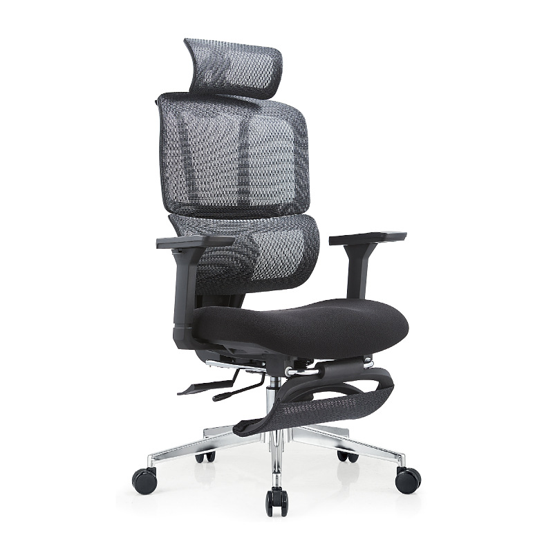 017-46-J0034 * Negro (algodón + reposabrazos 3D + chasis deslizante de cuatro velocidades + pie galvanizado) 67 * 42 * 64 * 22K