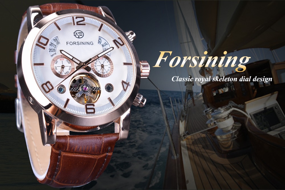 Men's Automatic Mechanical Watch With Tourbillon And Large Dial_voghion.com