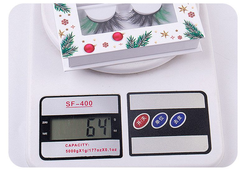 Casual Vacation Multicolor Imitation Mink False Eyelashes 1 Piece display picture 2