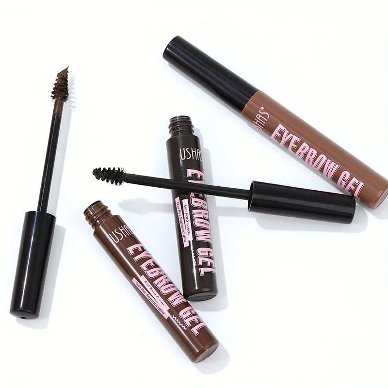 USHAS Europa y los Estados Unidos transfronterizos spot para sostener la crema de cejas impermeable, anti-transpiración, no decoloración, no mareo, estereoscópico, natural UC039