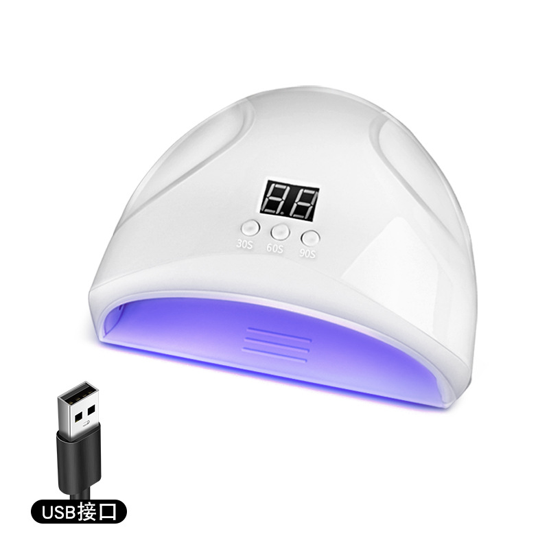 Luz de manicura Luz de manicura USB pequeña de secado rápido Máquina de fototerapia Mini esmalte de uñas Lámpara para hornear Lámpara de fototerapia uv