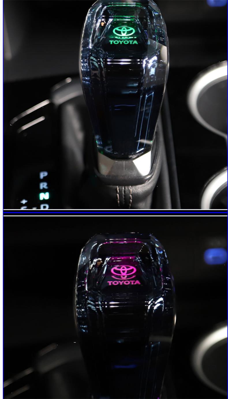 Suitable for Toyota Highlander, Sienna, Rav4, Crown, Land Cruiser, and Avalon Gear Shift Knob Modification