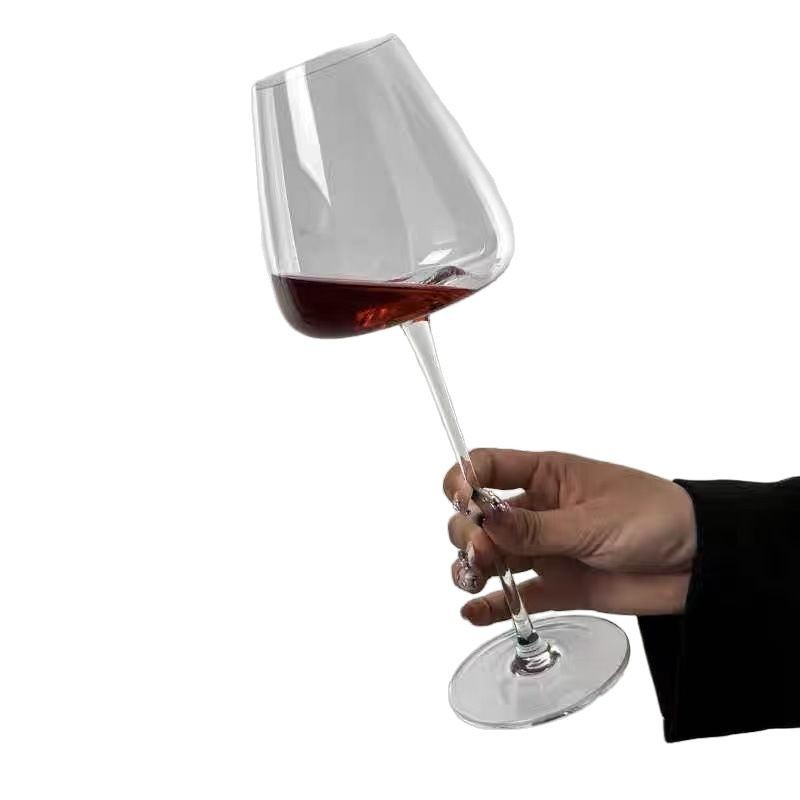 Copas de vino tinto caseras Copas de vino Copa de Burdeos Cristal Vaso rojo Pies altos Copas grandes de vino de Borgoña