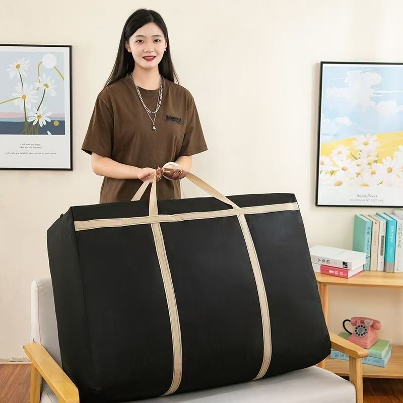 Pabrik Grosir Tas Penggerak Kain Oxford Tas Penyimpanan Perjalanan Pakaian Pakaian Tas Penyimpanan Selimut Katun Tas Penyimpanan