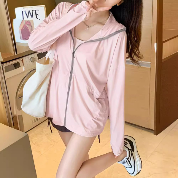 Silk thin breathable summer sun protection clothing