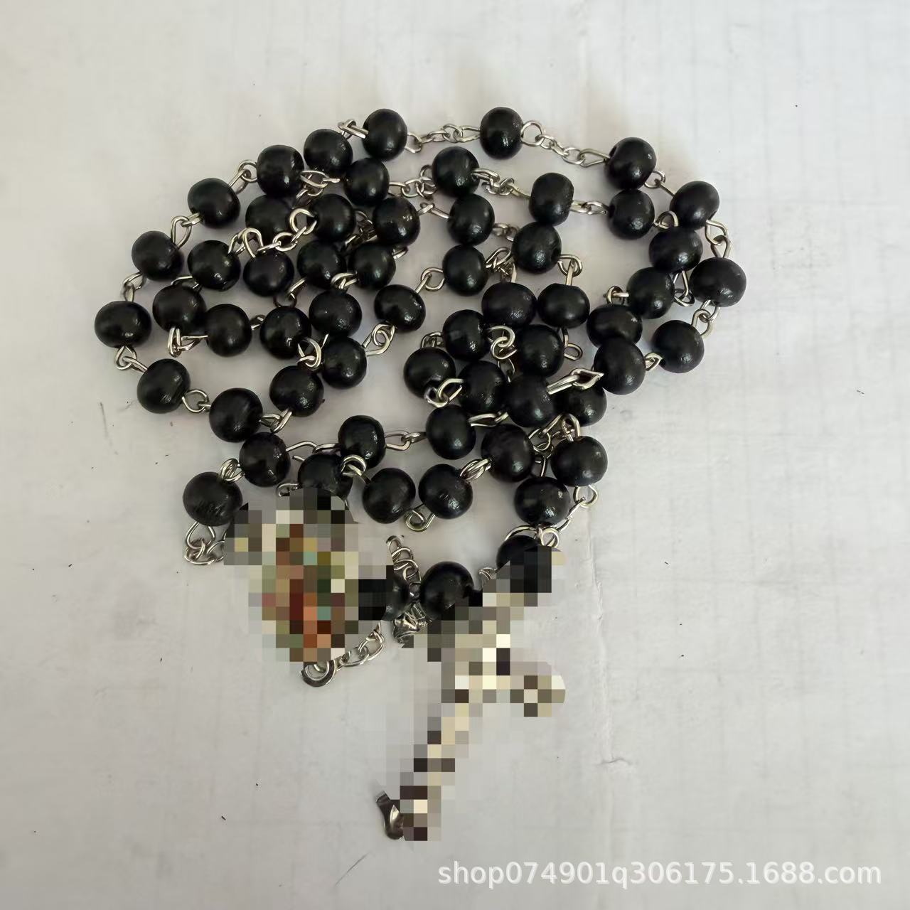 Collar de fragancia, collar de cuentas de madera, suministro transfronterizo, comercio exterior, suministro, collar de cuentas de rosario, 59 cuentas
