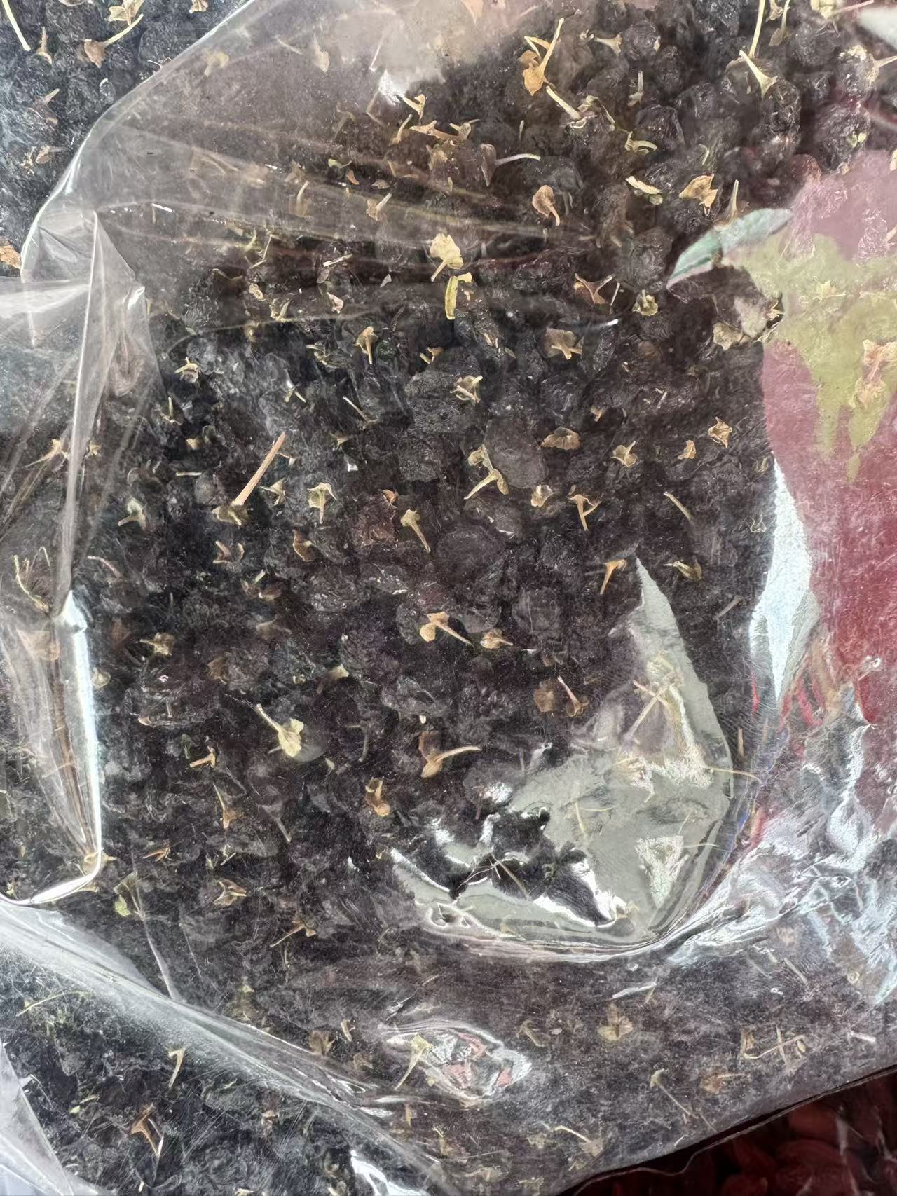 Black Goji Berries Hei Gou Qi Dried Whole Berries for Tea and Soup 1000g Bag Qinghai Premium Grade preparation