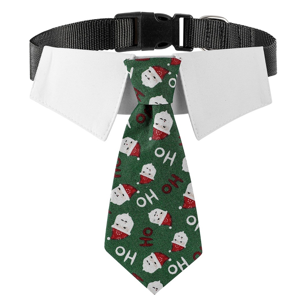 Tanpopo Navidad PET collar tie ropa para mascotas accesorios para mascotas pequeño mediano y grande perro tie