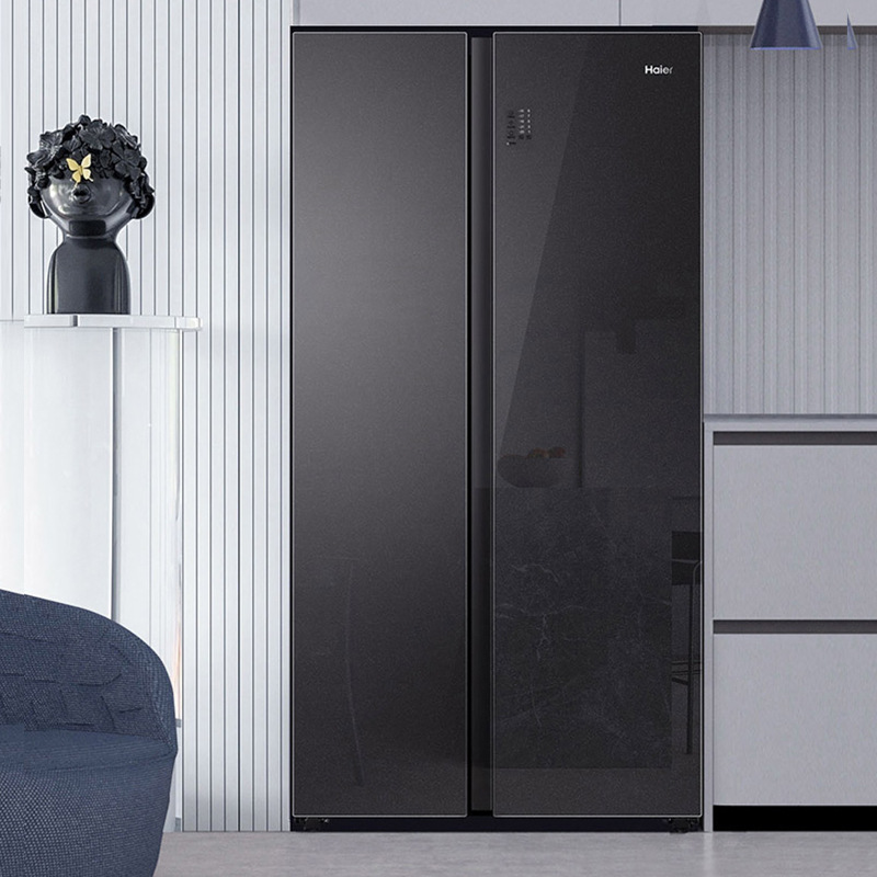 Haier/Haier Bcd-539Wghsse5Sl Side-By-Side Refrigerator Color Crystal First-Level Frequency Conversion Dry and Wet Storage