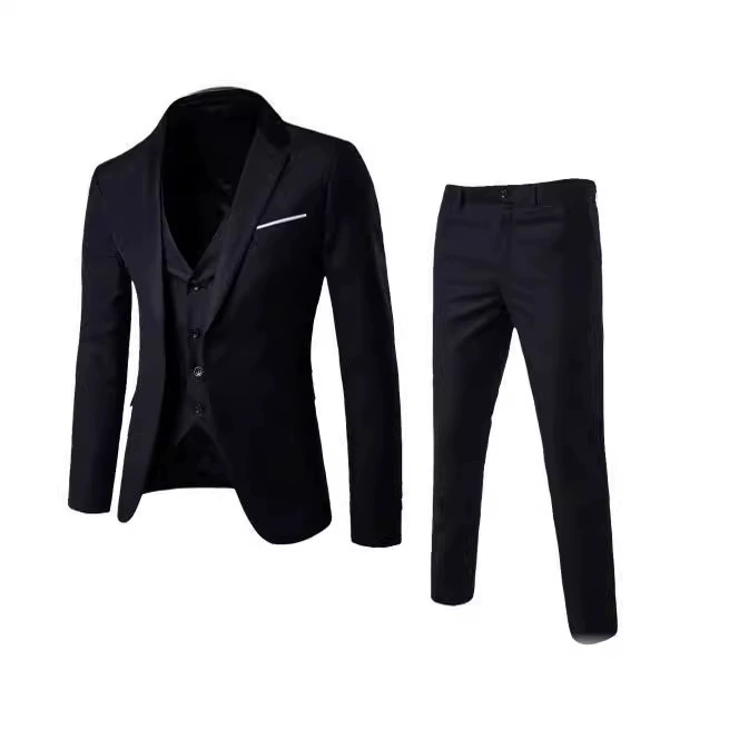 DA Европейский код Amazon мужской костюм платье пальто + жилет + брюки комплект из трех частей (доступно