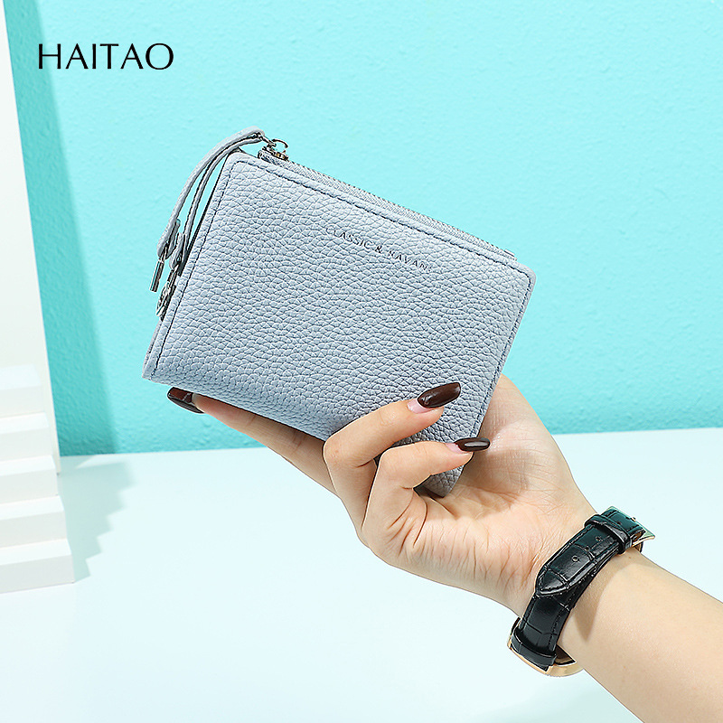 2025 nueva billetera para mujer billetera corta de alta gama para mujer