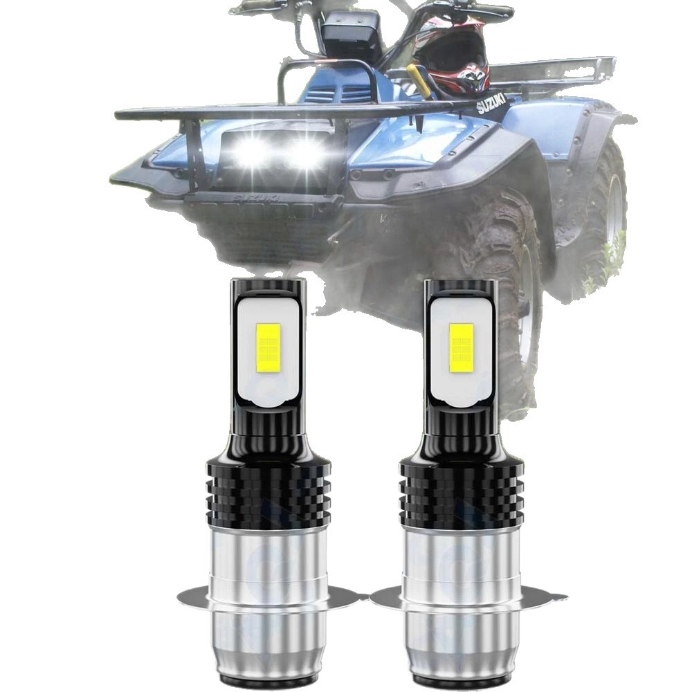 Transfronterizos automóviles motocicleta ATV LED luz de niebla H6M / P15D 80W 3570 2SMD luz de niebla de conducción de alto brillo image 5